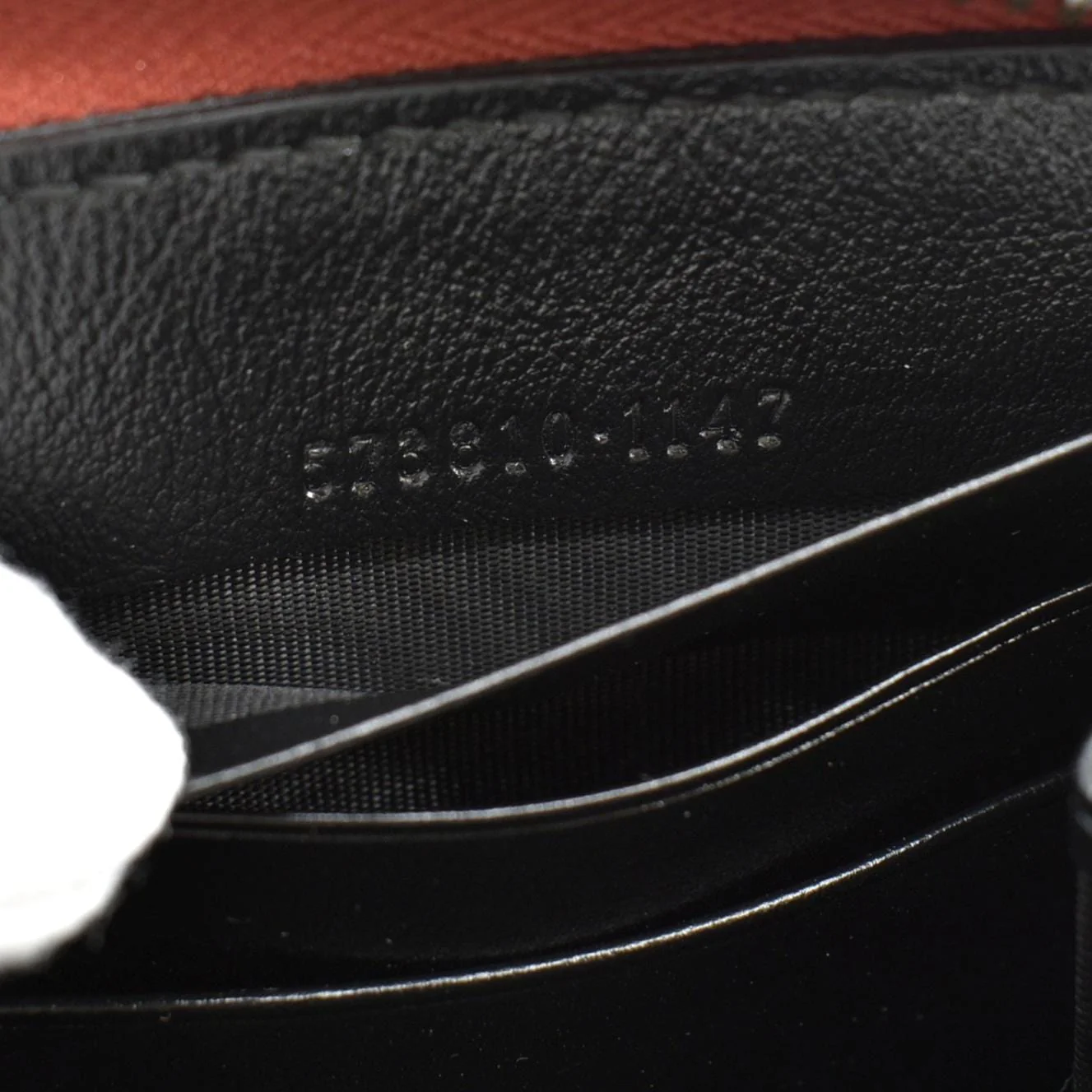 GUCCI GG Marmont Leather Zip Around Wallet Black 573810 - Image 13