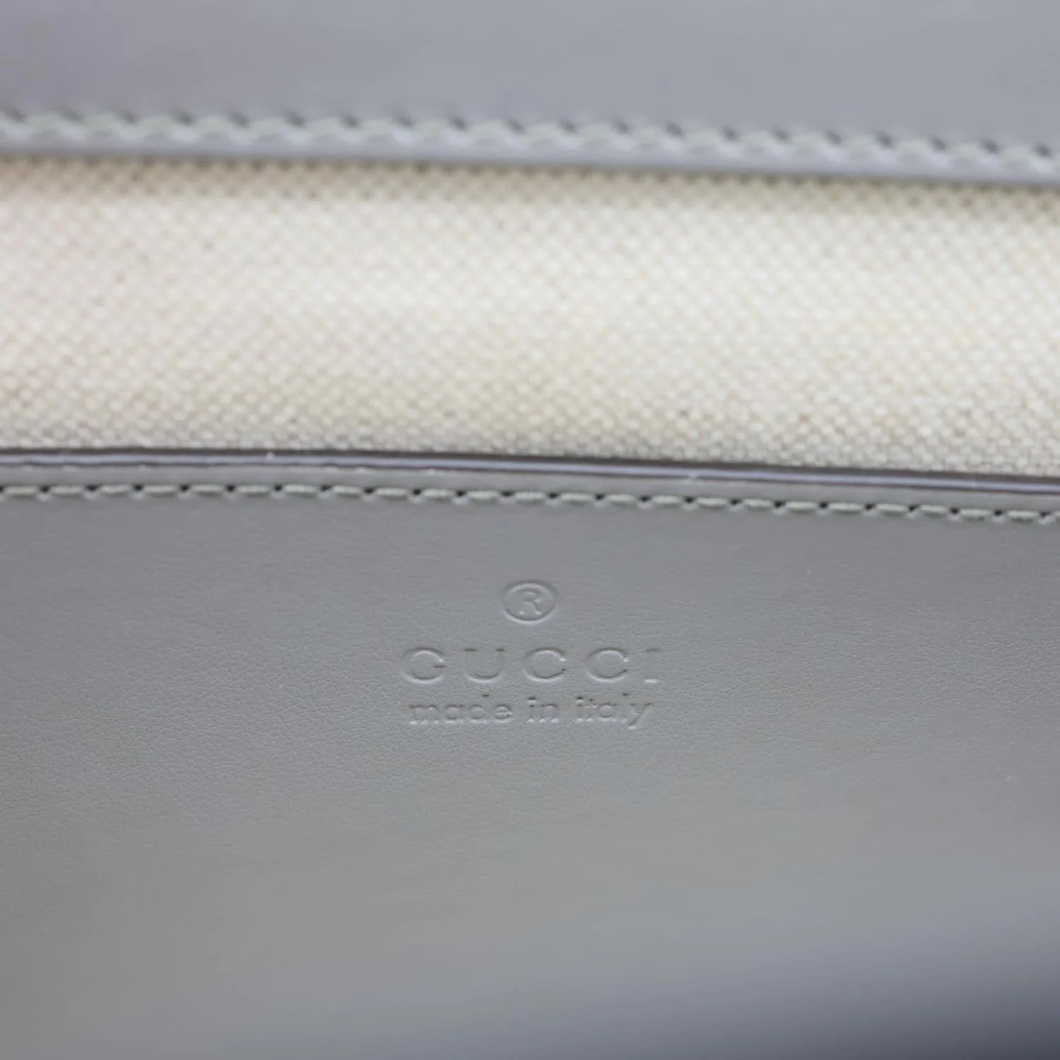 GUCCI Double G Small Matelasse Leather Chain Shoulder Bag Grey 702200 - Image 13