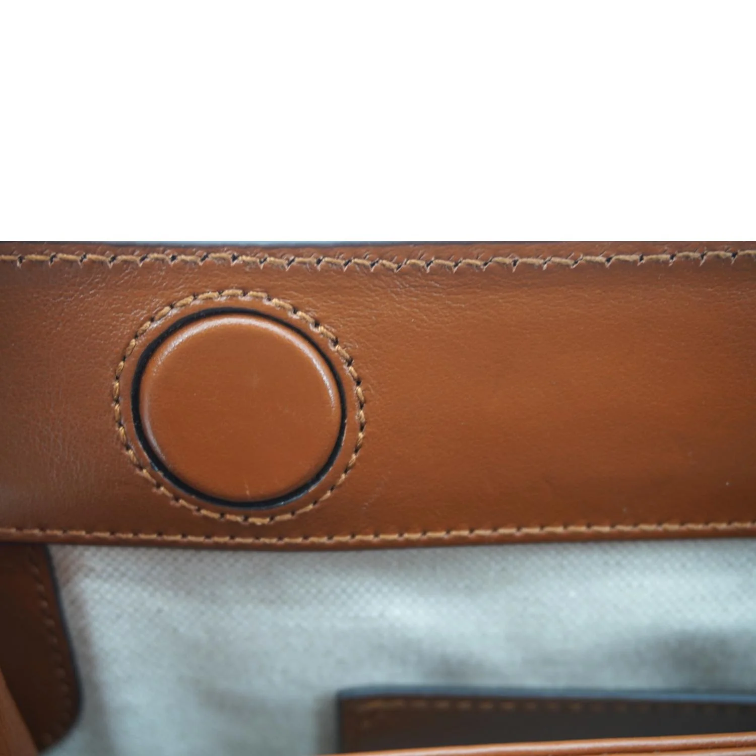 GUCCI Double G Small Matelasse Leather Shoulder Bag Brown 702200 - Image 14