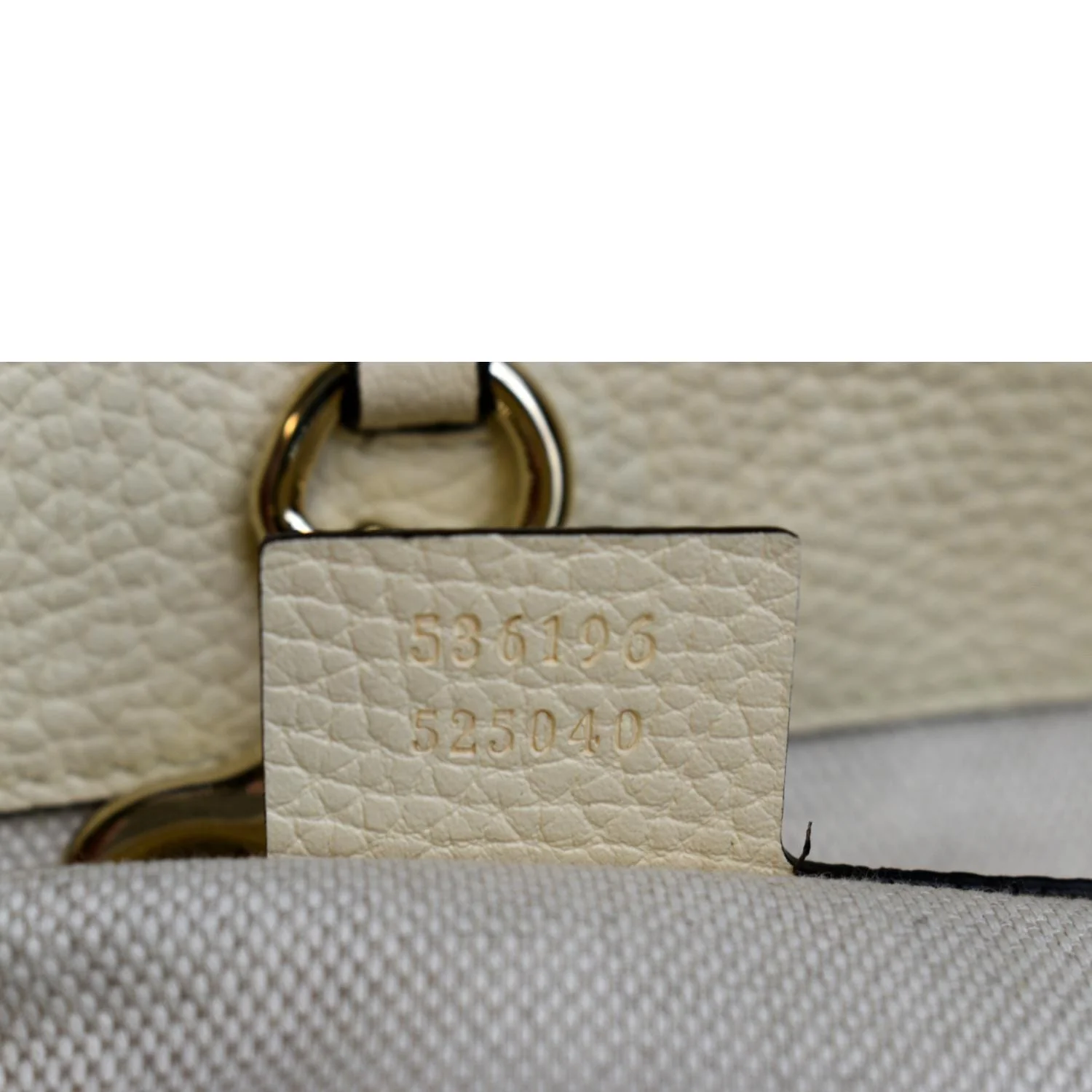 GUCCI Medium Soho Chain Leather Tote Shoulder Bag Ivory 536196 - Hot Deals - Image 12