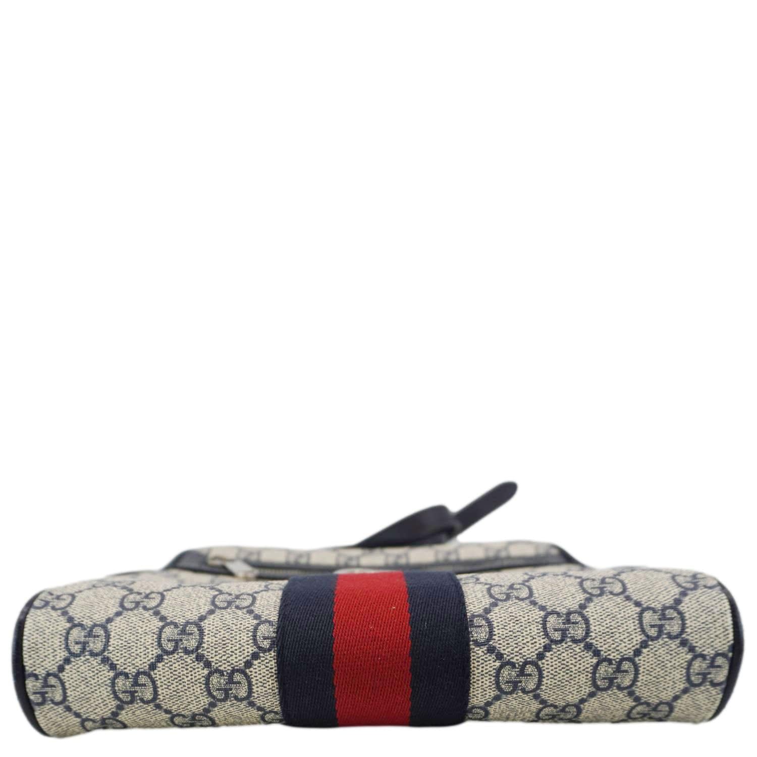 GUCCI Ophodia Small GG Supreme Canvas Messenger Bag Blue 547926 - Image 9
