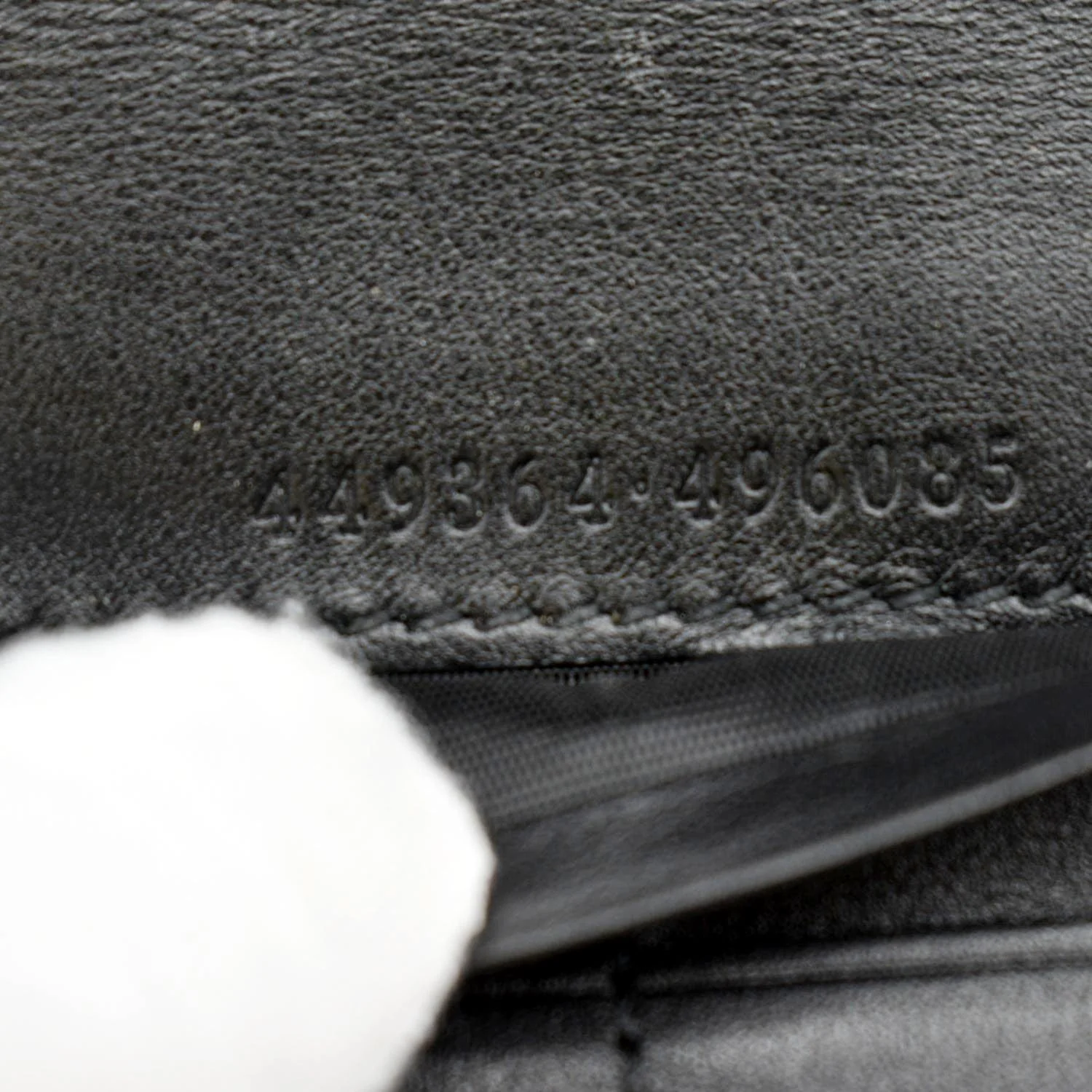GUCCI Microguccissima Leather Zip Wallet Black 449364 - Image 10