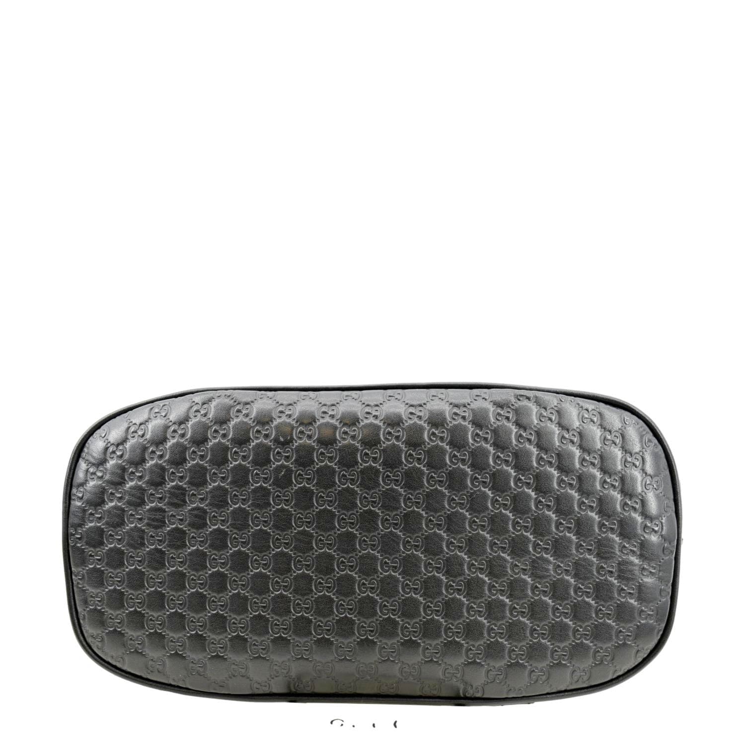 GUCCI Mini Dome Leather Crossbody Bag Black 449654 - Image 9