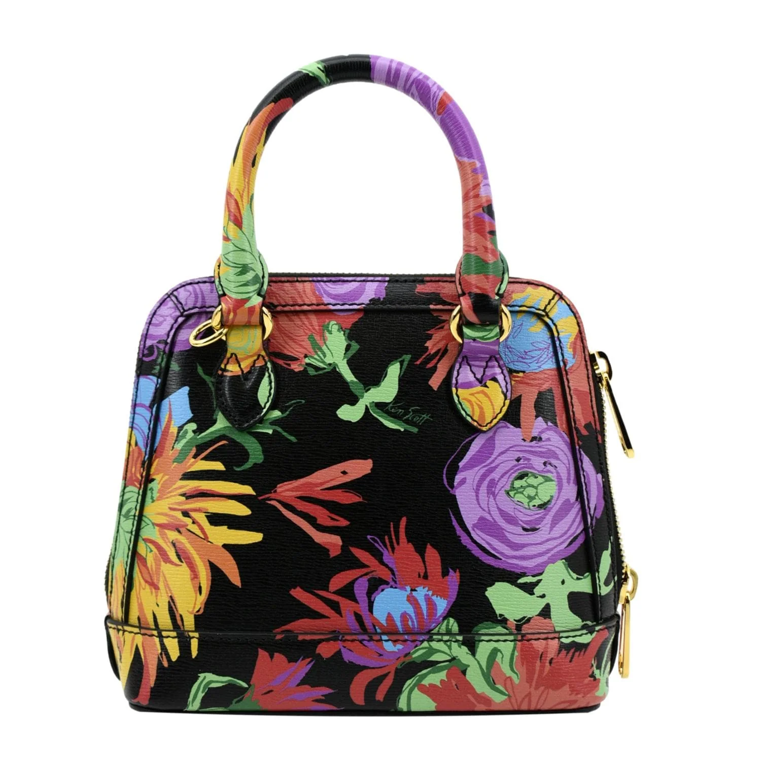 GUCCI Mini Horsebit 1955 Leather Crossbody Bag Multicolor 640716 - Image 4
