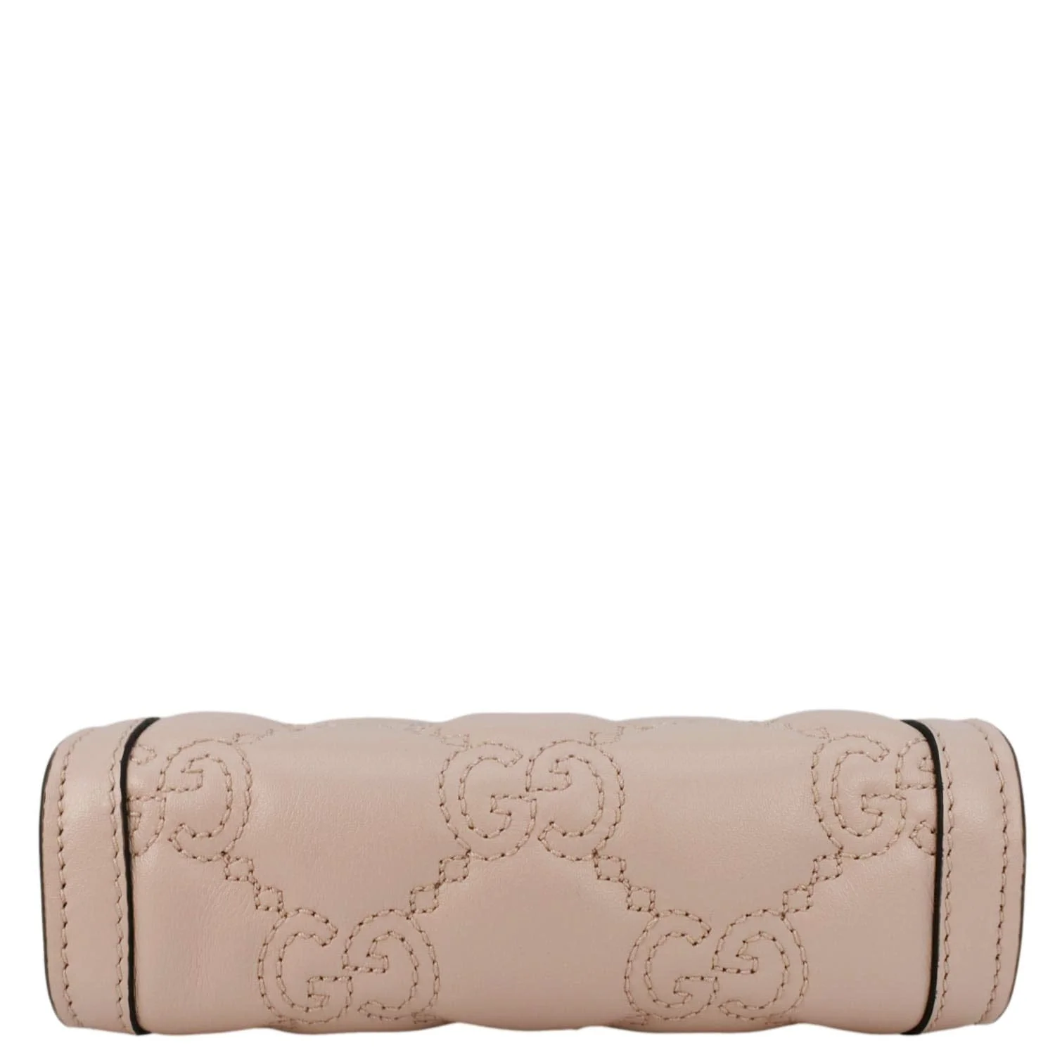 GUCCI GG Matelasse Mini Leather Top Handle Crossbody Bag Pink 723776 - Image 9