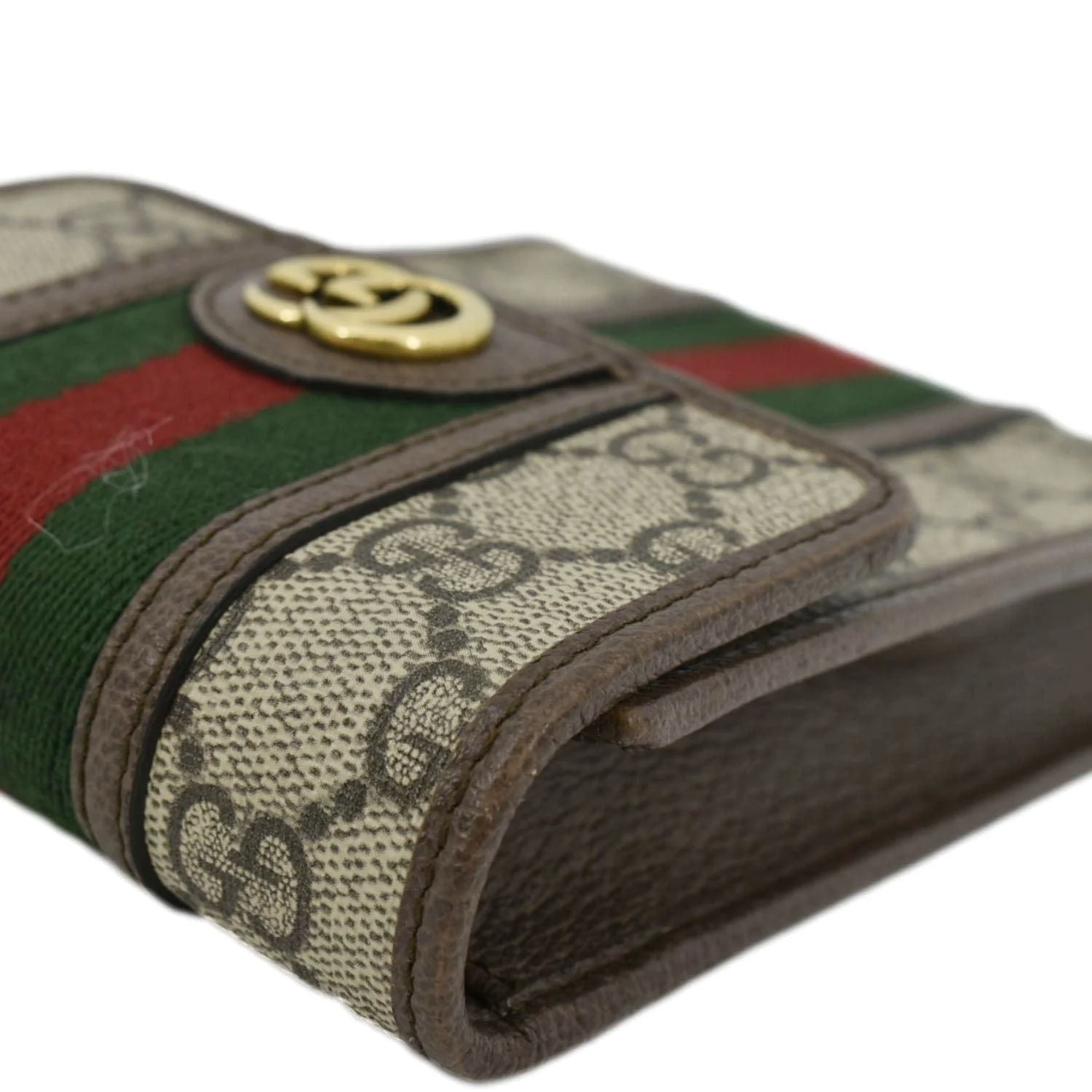 GUCCI Mini Ophidia New Acero GG Supreme Monogram Web Crossbody Bag Beige 625757 - Image 6