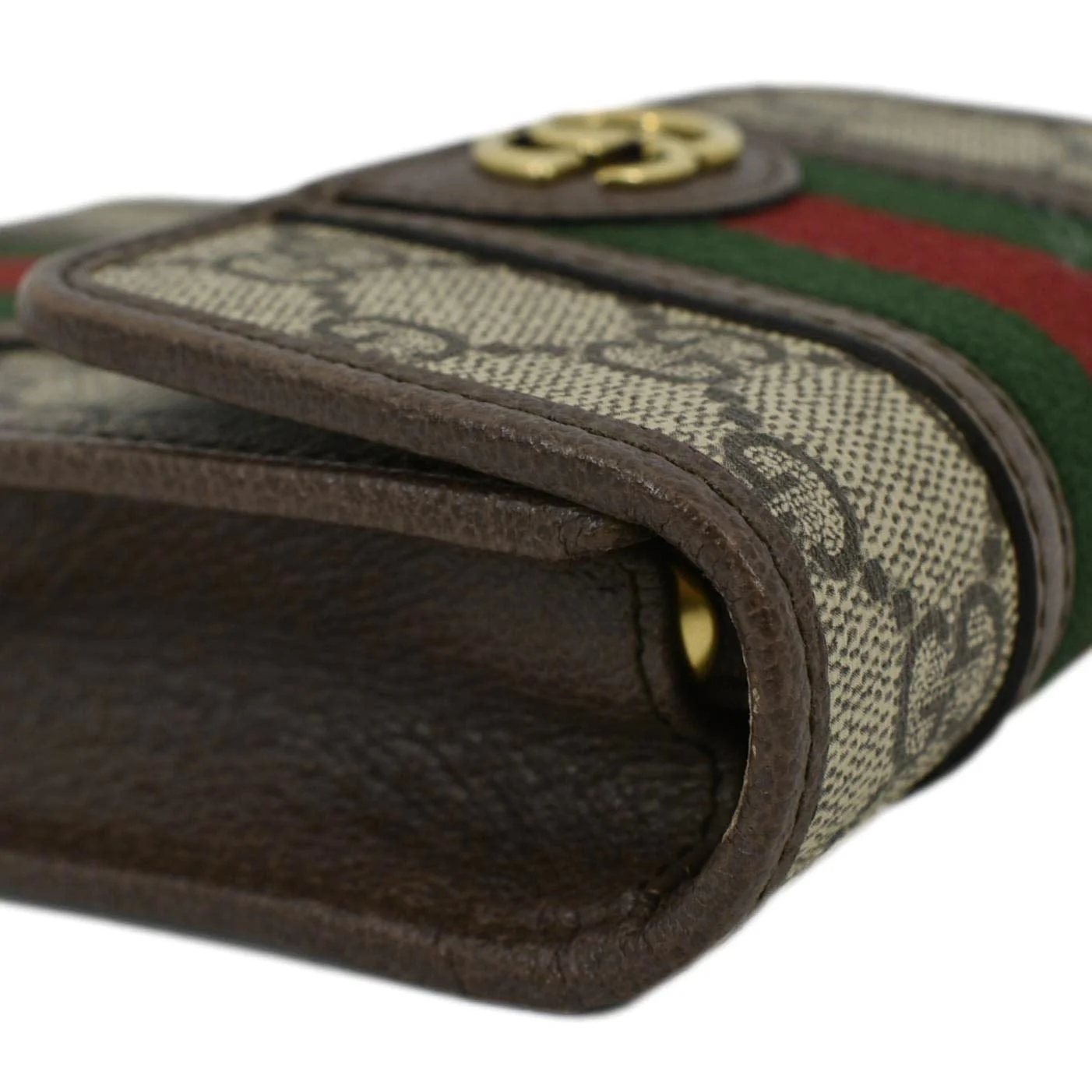 GUCCI Mini Ophidia New Acero GG Supreme Monogram Web Crossbody Bag Beige 625757 - Image 7
