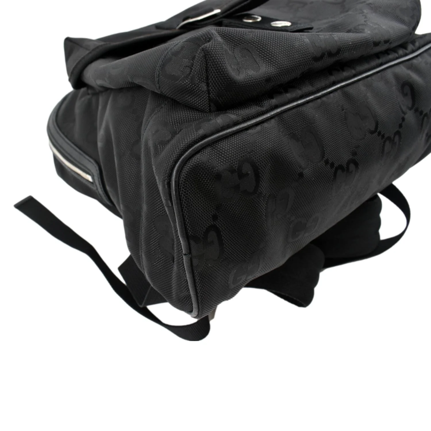 GUCCI Off The Grid GG Nylon Backpack Bag Black 644992 - Image 8