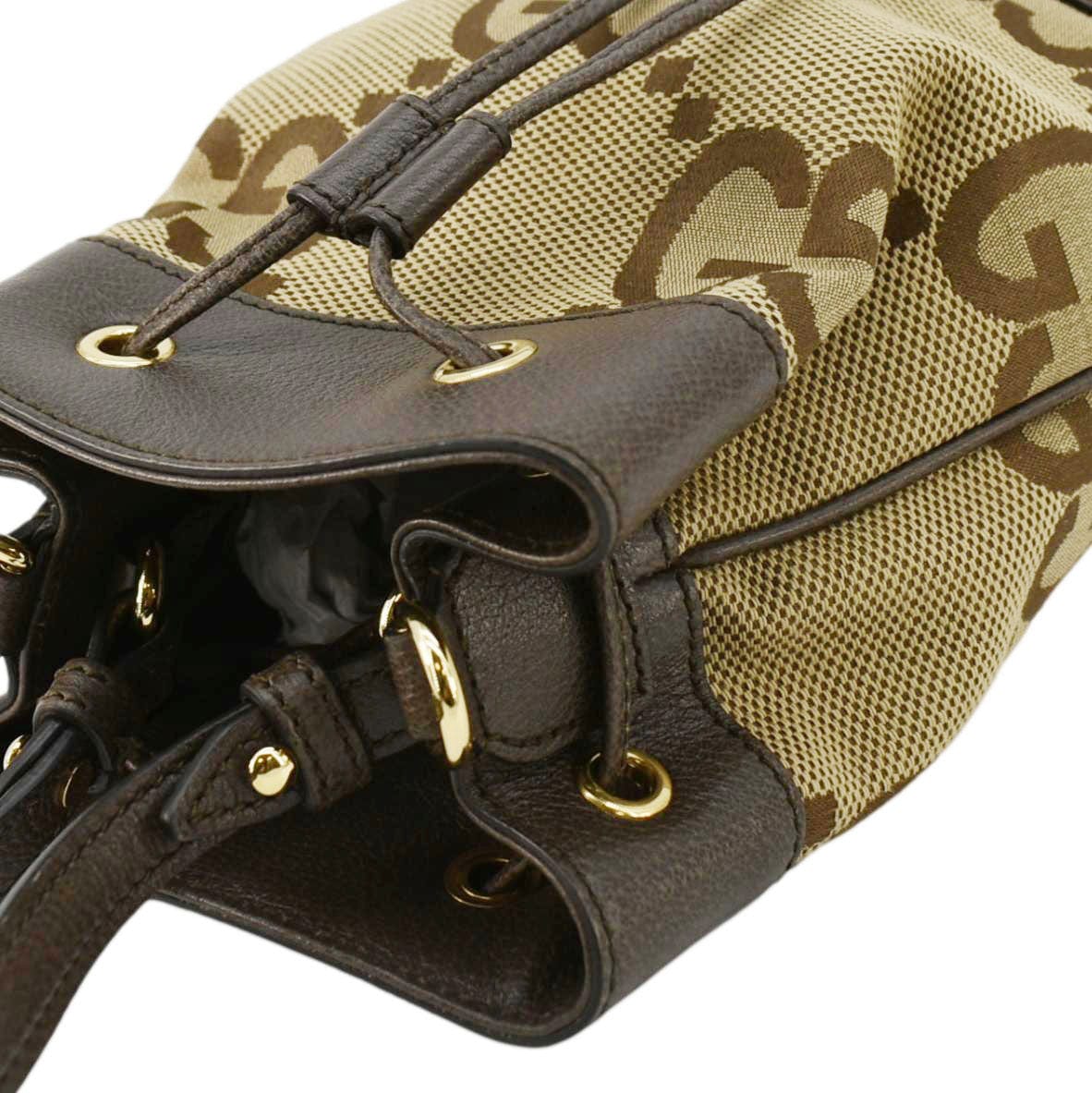 GUCCI Ophidia Small GG Supreme Canvas Bucket Bag Beige 550621 - Image 9