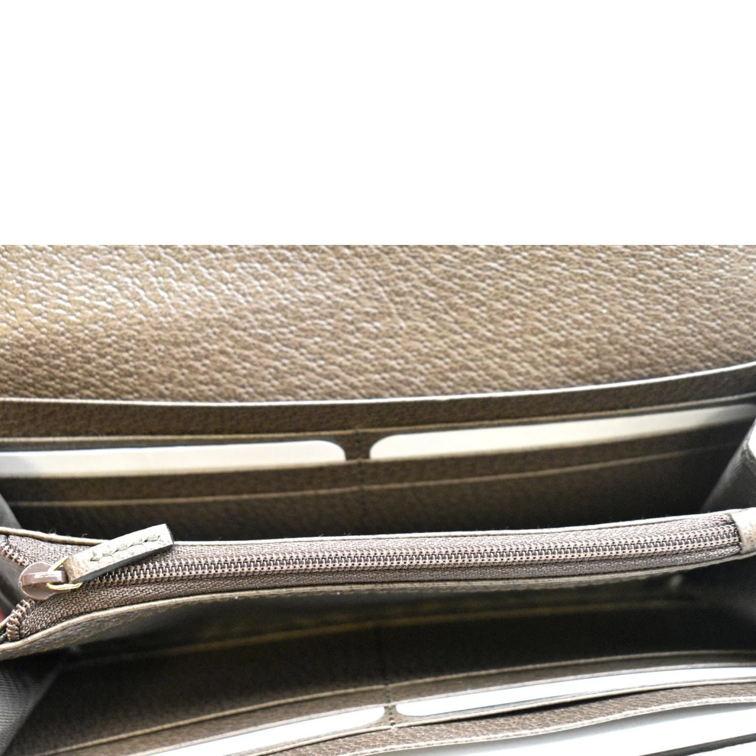 GUCCI Ophidia GG Continental Supreme Canvas Wallet Beige 523153 - Image 10