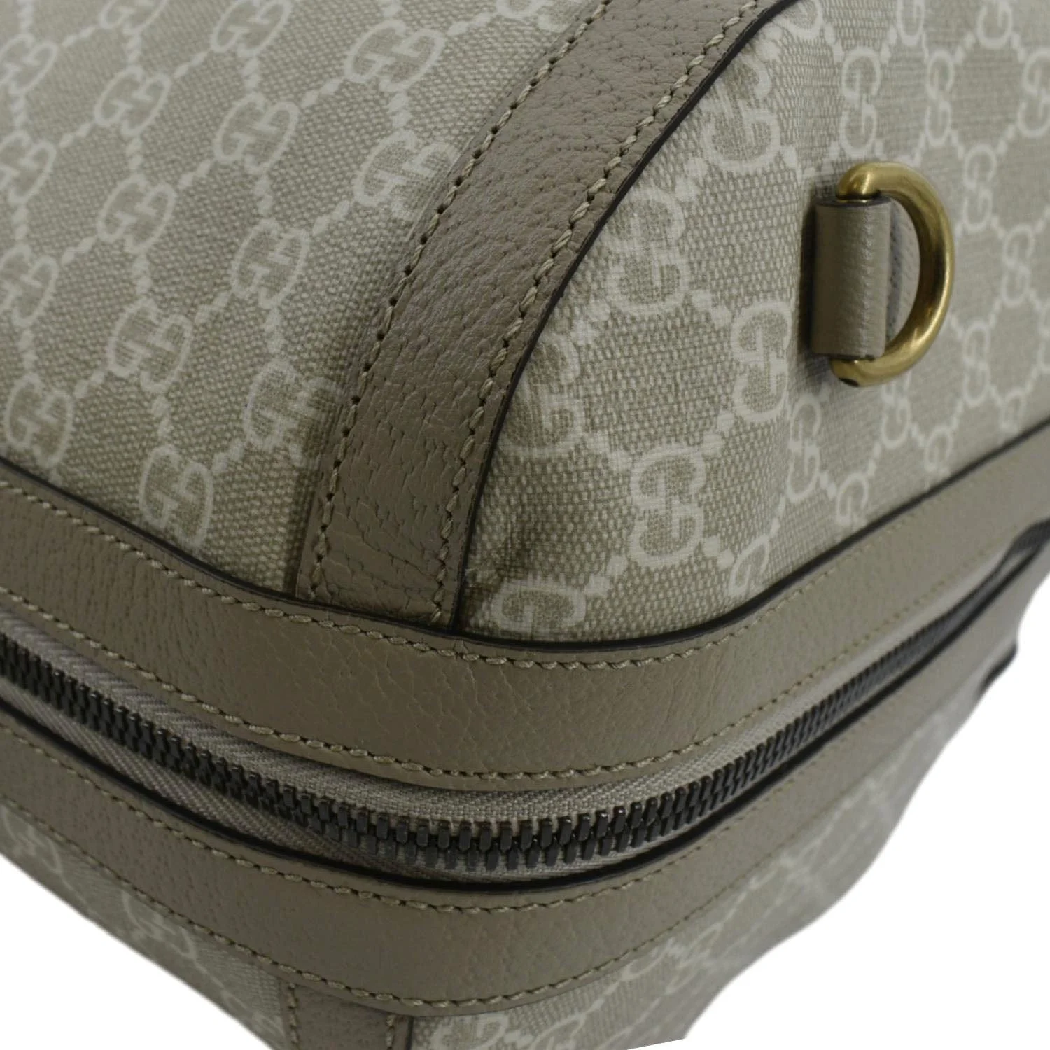GUCCI Ophidia GG Supreme Canvas Duffle Bag Beige 681295 - Image 7