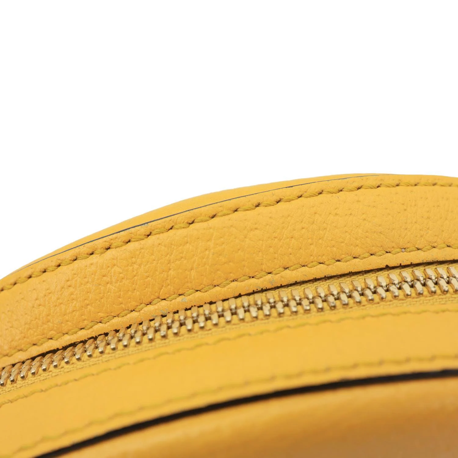 GUCCI Ophidia Mini Flora GG Round Supreme Monogram Web Crossbody Bag Yellow 550618 - Image 12
