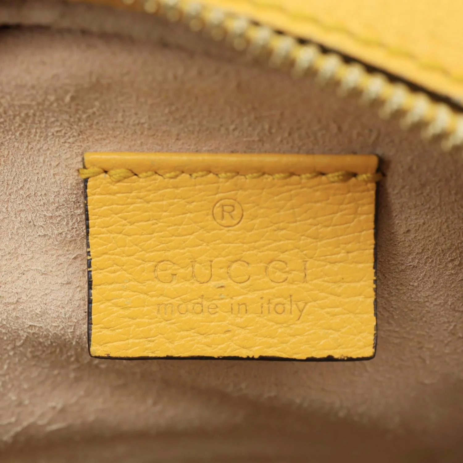 GUCCI Ophidia Mini Flora GG Round Supreme Monogram Web Crossbody Bag Yellow 550618 - Image 13