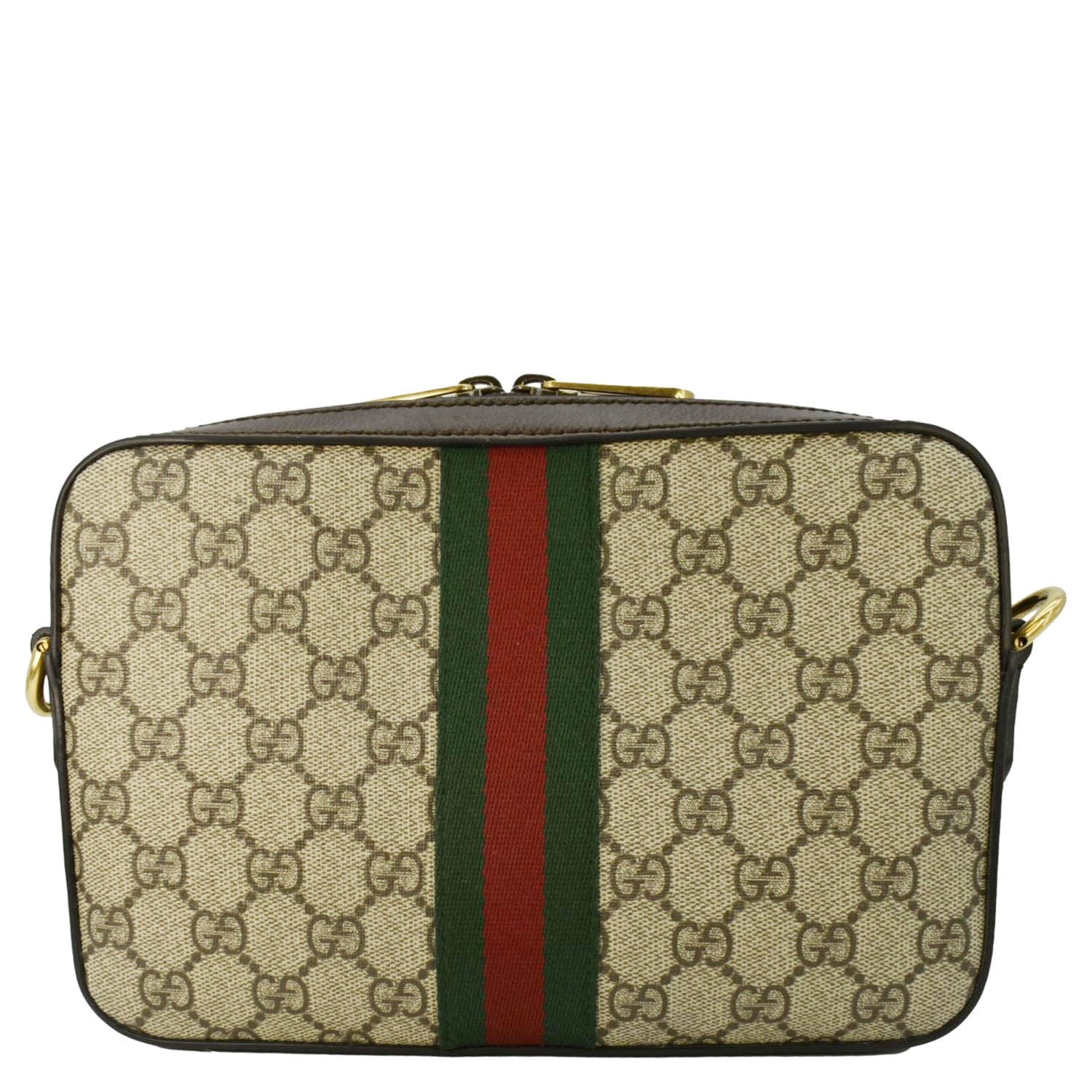 GUCCI Ophidia Small GG Supreme Canvas Crossbody Bag Beige 699439 - Image 3
