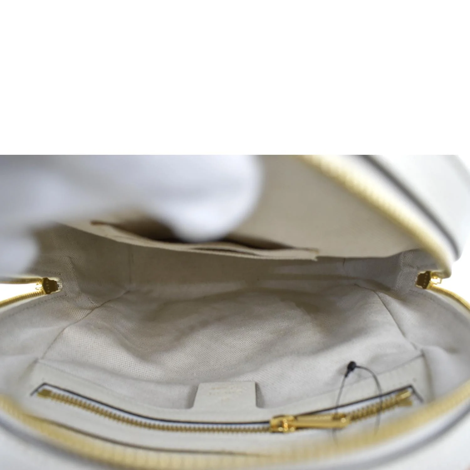 GUCCI Ophidia GG Flora Small Supreme Canvas Backpack Bag Beige 547965 - Image 11