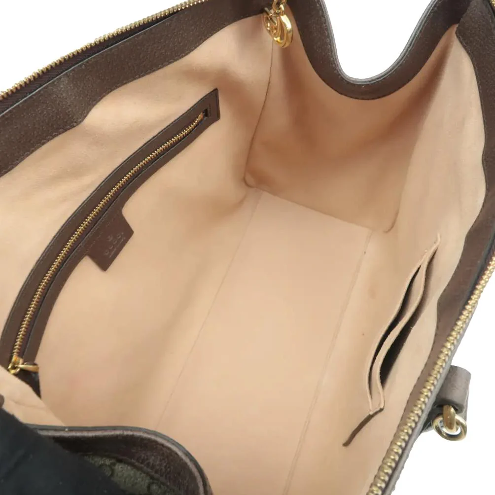 GUCCI Ophidia GG Supreme Tote Shoulder Bag Beige 524537 - Image 7