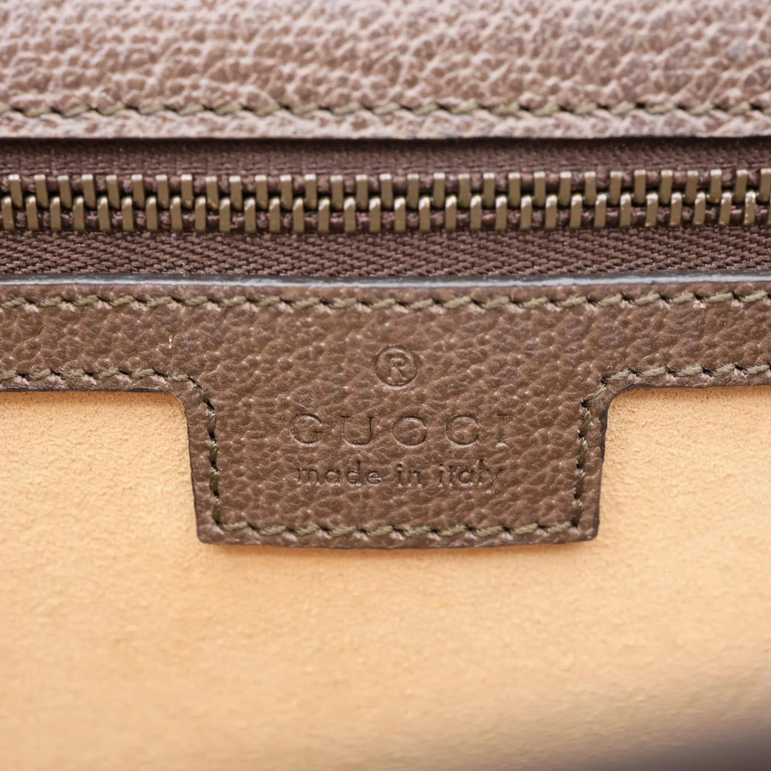 GUCCI Ophidia Medium GG Supreme Canvas Web Shoulder Bag Beige 651055 - Image 14