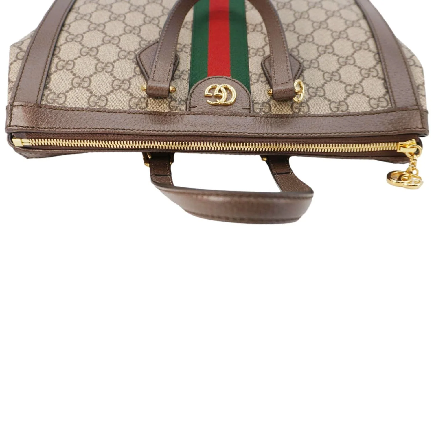 GUCCI Ophidia Medium GG Supreme Tote Shoulder Bag Beige 524537 - Image 4