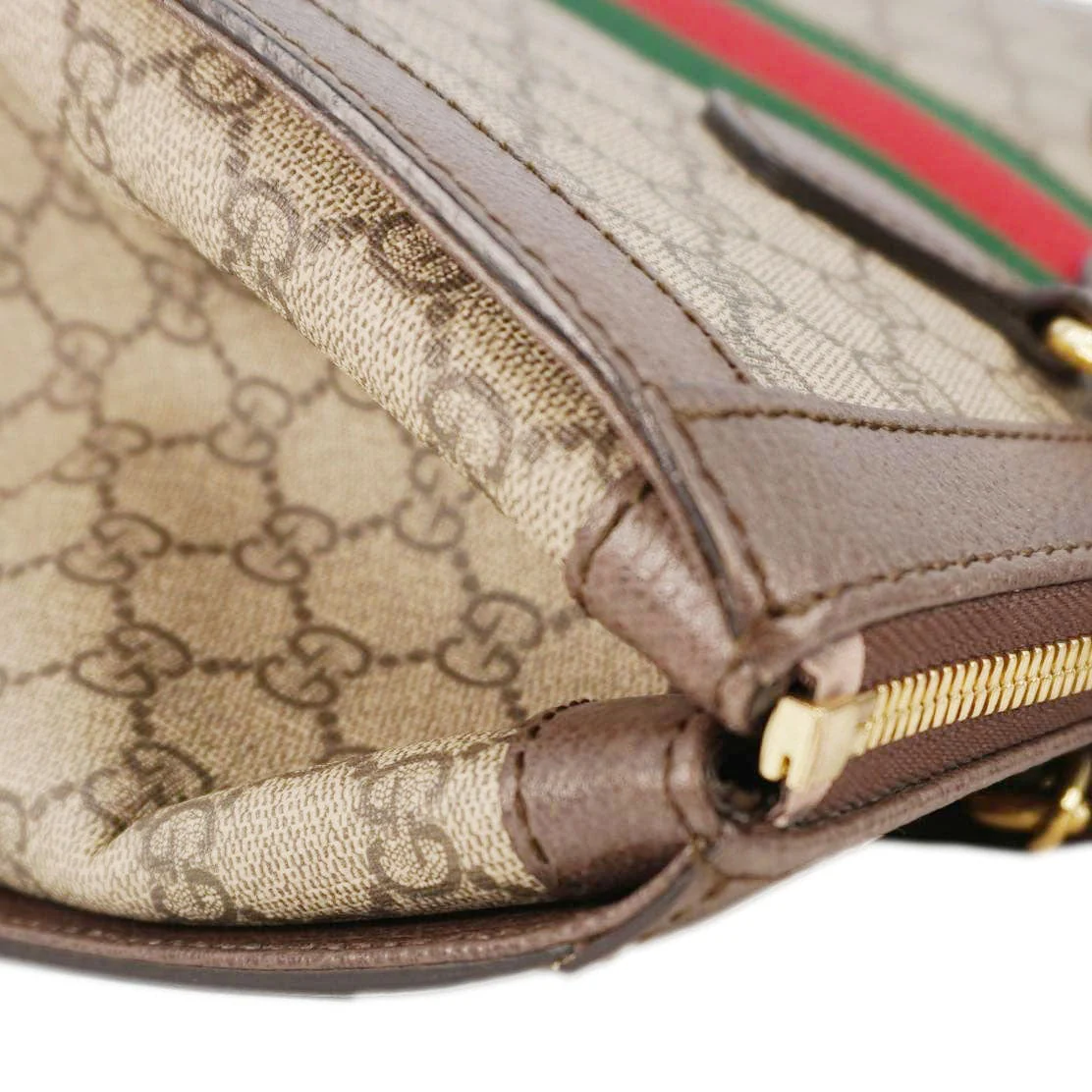 GUCCI Ophidia Medium GG Supreme Tote Shoulder Bag Beige 524537 - Image 6