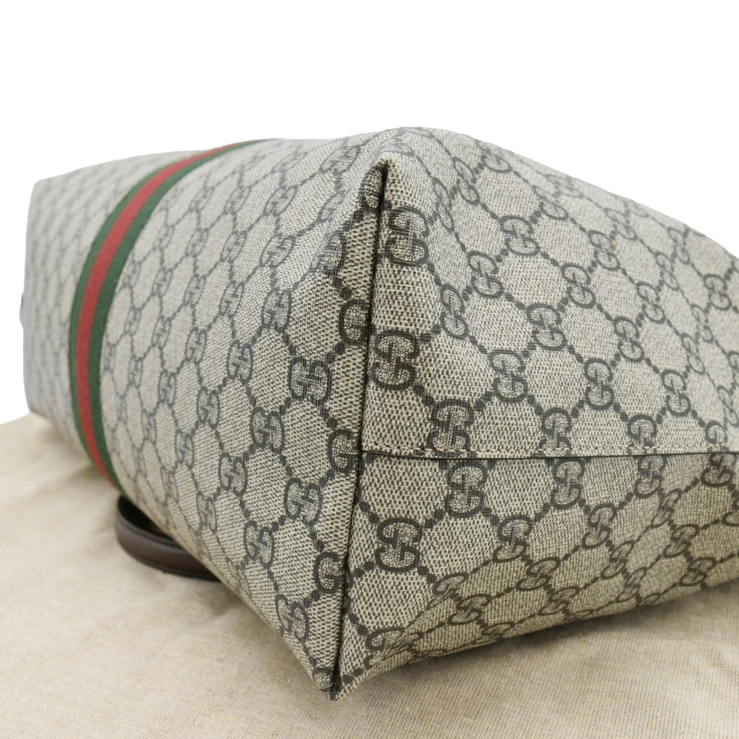 GUCCI Ophidia Medium GG Supreme Tote Shoulder Bag Beige 631685 - Image 6