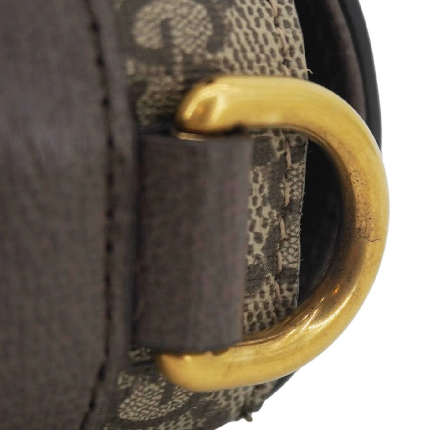 GUCCI Ophidia Super Mini GG Supreme Canvas Shoulder Bag Beige 795466 - Image 12