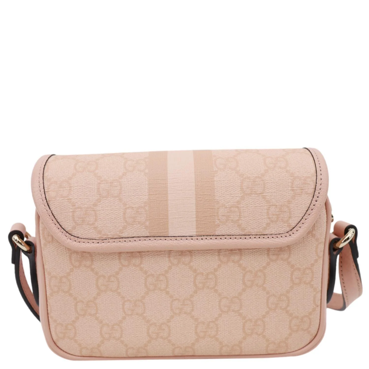 GUCCI Ophidia GG Supreme Canvas Shoulder Bag Pink 772239 - Image 3