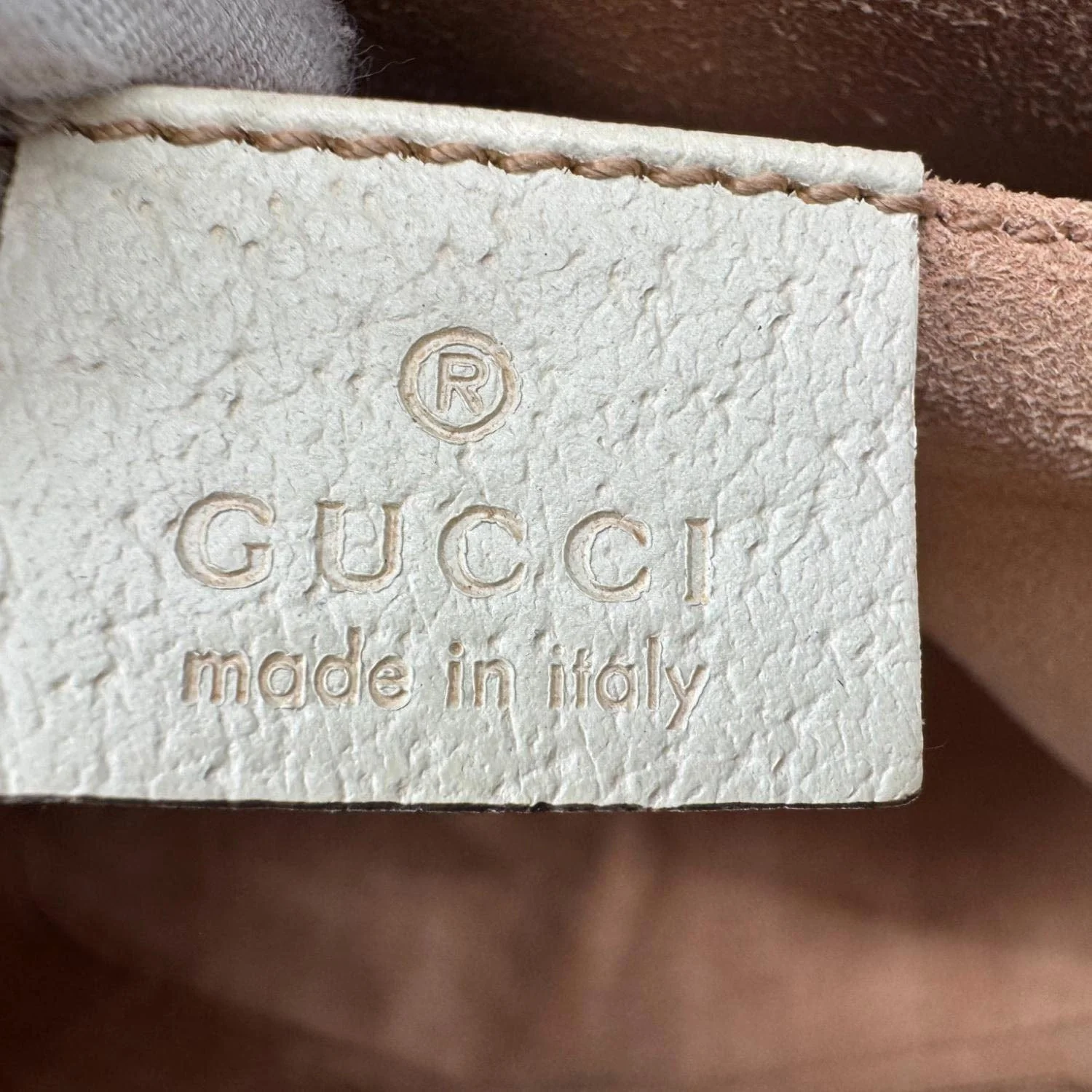 GUCCI Ophidia Dome Small Leather Shoulder Bag Off White 499621 - Image 14