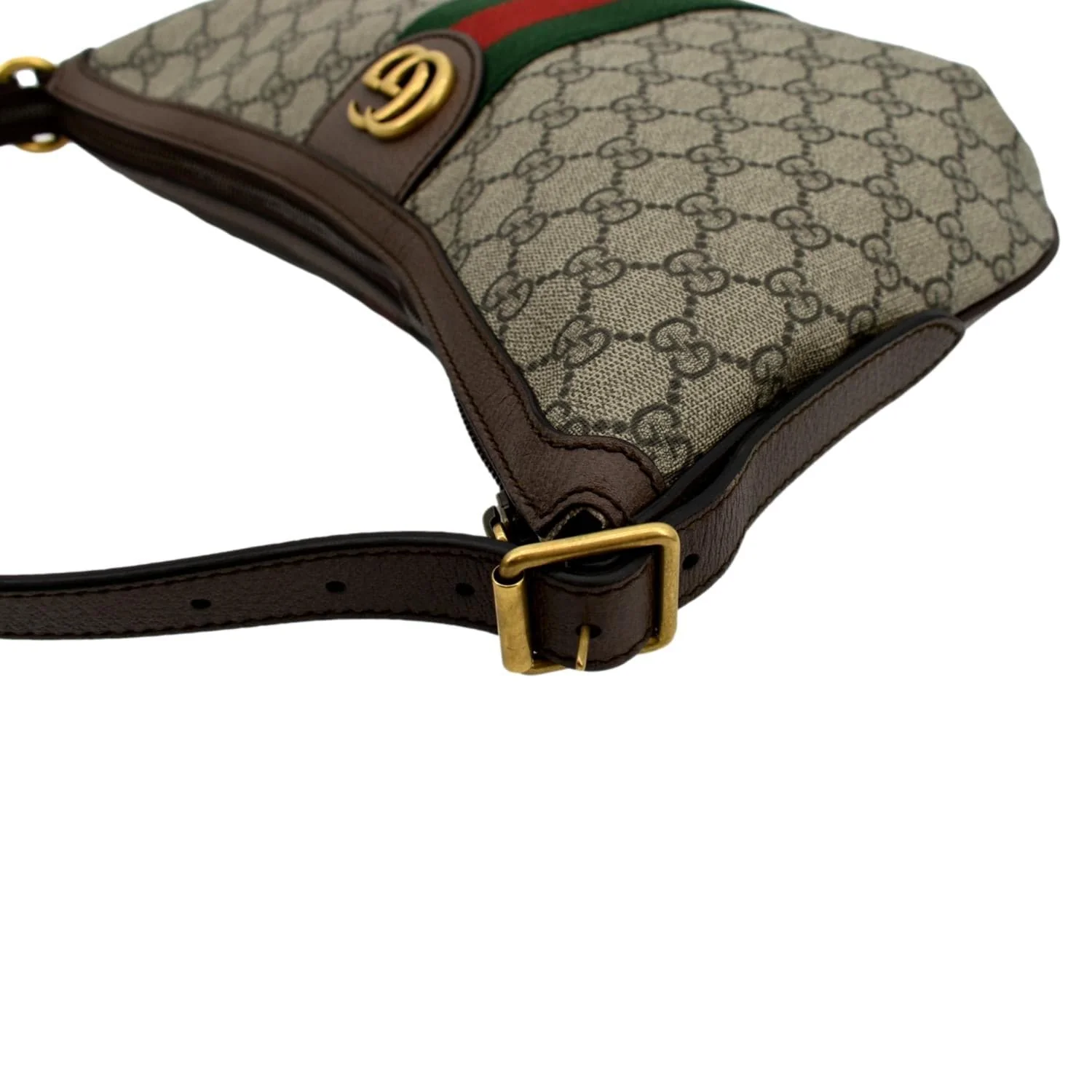 GUCCI Ophidia Small GG Supreme Canvas Shoulder Bag Beige 598125 - Image 6