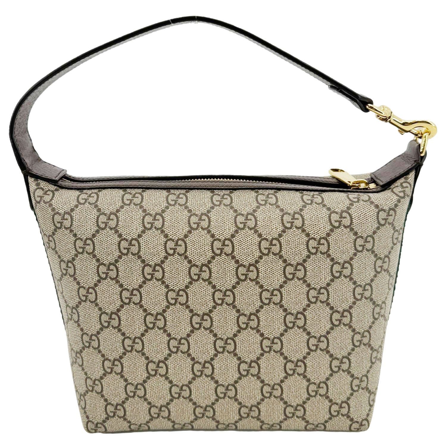 GUCCI Ophidia Small GG Supreme Canvas Hobo Bag Beige 795170 - Image 4