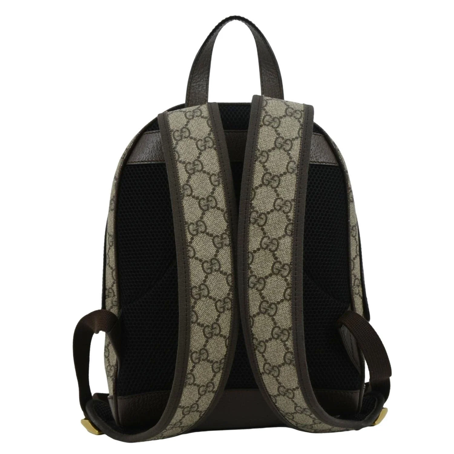 GUCCI Ophidia Small GG Supreme Canvas Backpack Beige 547965 - Image 4