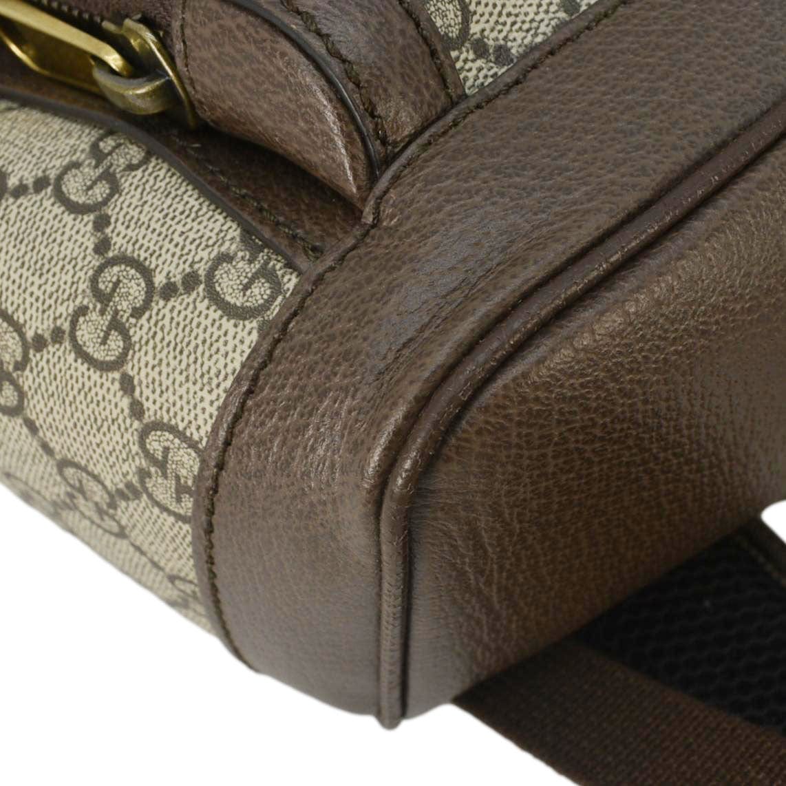 GUCCI Ophidia Small GG Supreme Canvas Backpack Beige 547965 - Image 9
