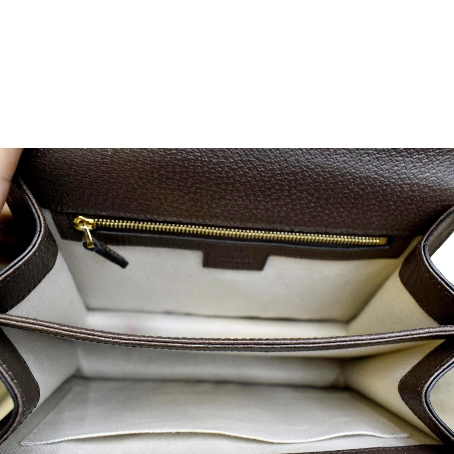 GUCCI Ophidia Small GG Canvas Tote Shoulder Bag Beige 651055 - Image 10