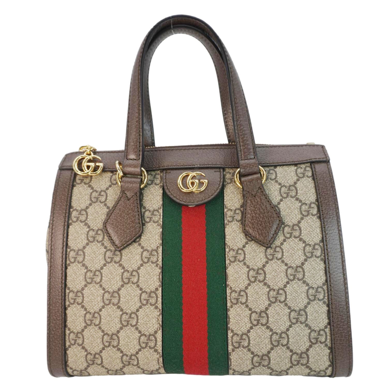 GUCCI Ophidia GG Supreme Canvas Tote Bag Beige 547551 - Image 4