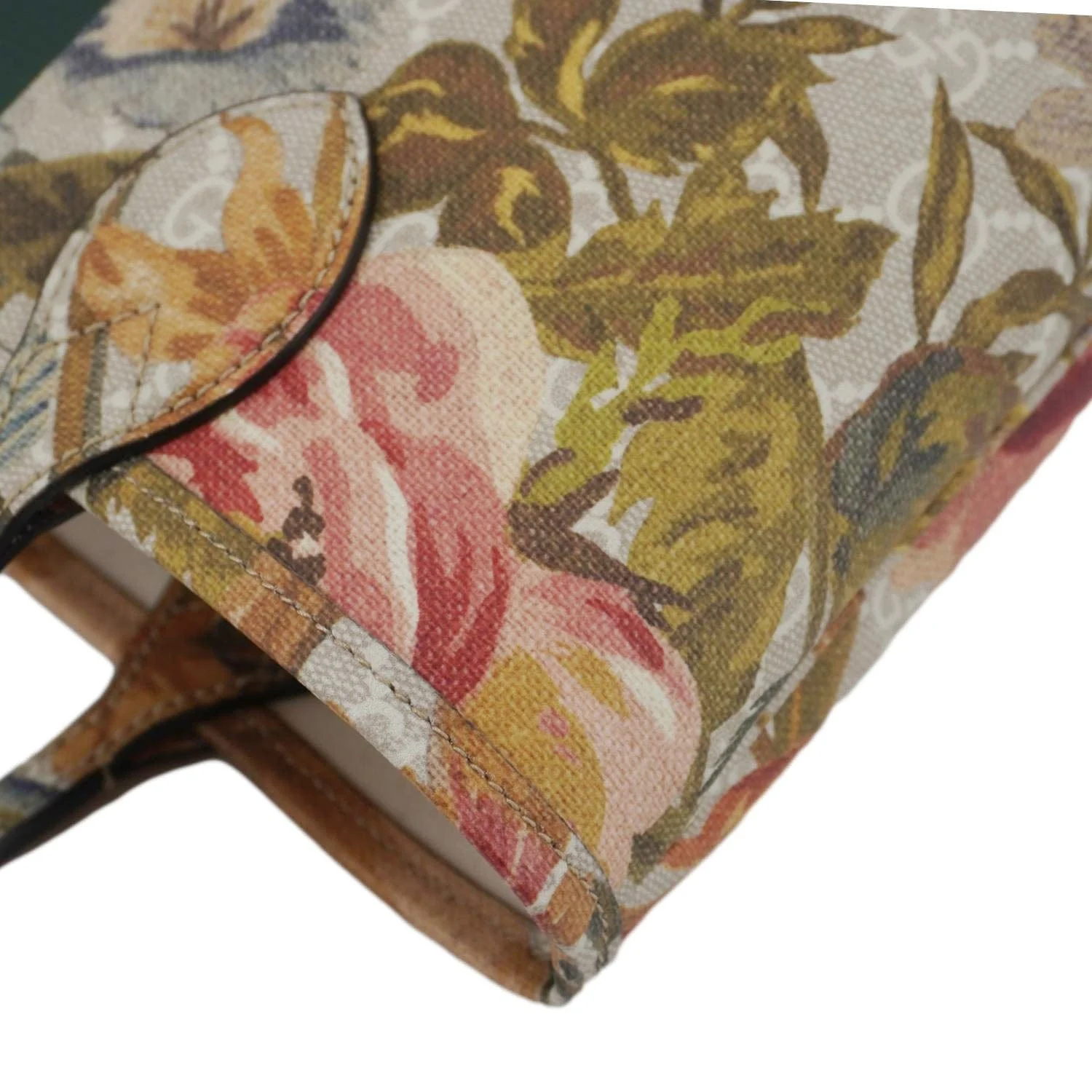 GUCCI Ophidia Small GG Supreme Flora Canvas Tote Bag Multicolor 726762 - Image 7