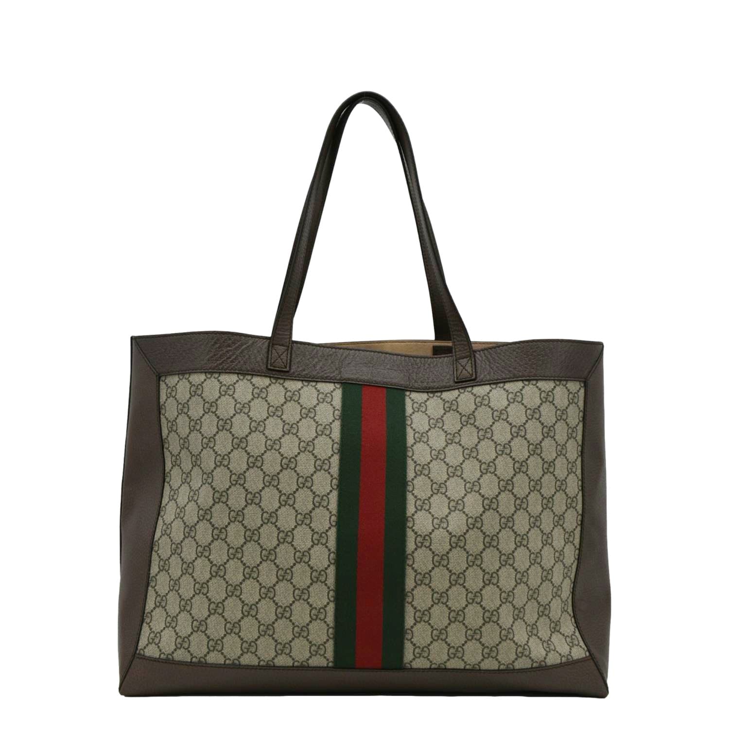 GUCCI Ophidia Soft Medium GG Supreme Tote Shoulder Bag Beige 547947 - Image 3