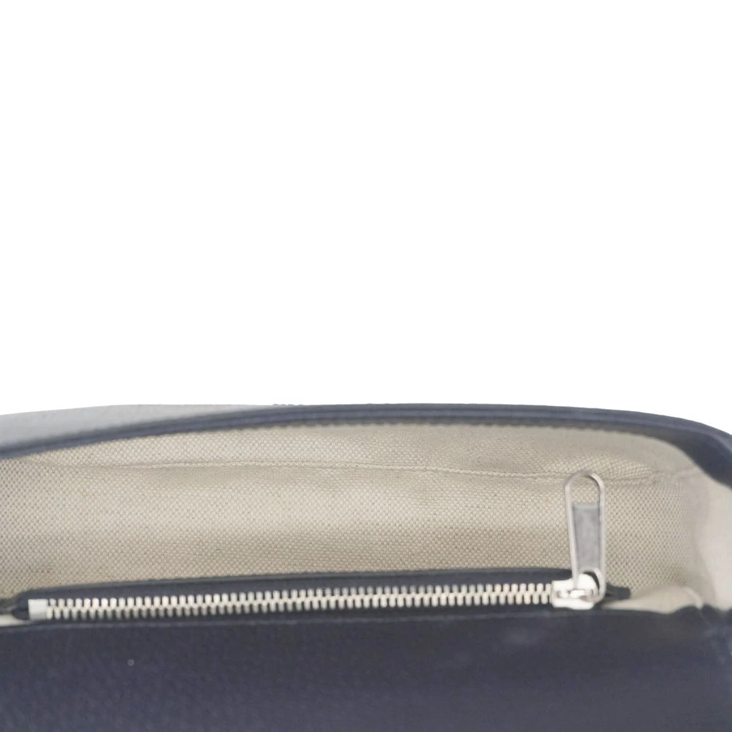GUCCI Ophidia Super Mini GG Supreme Canvas Shoulder Bag Navy Blue 795466 - Image 12
