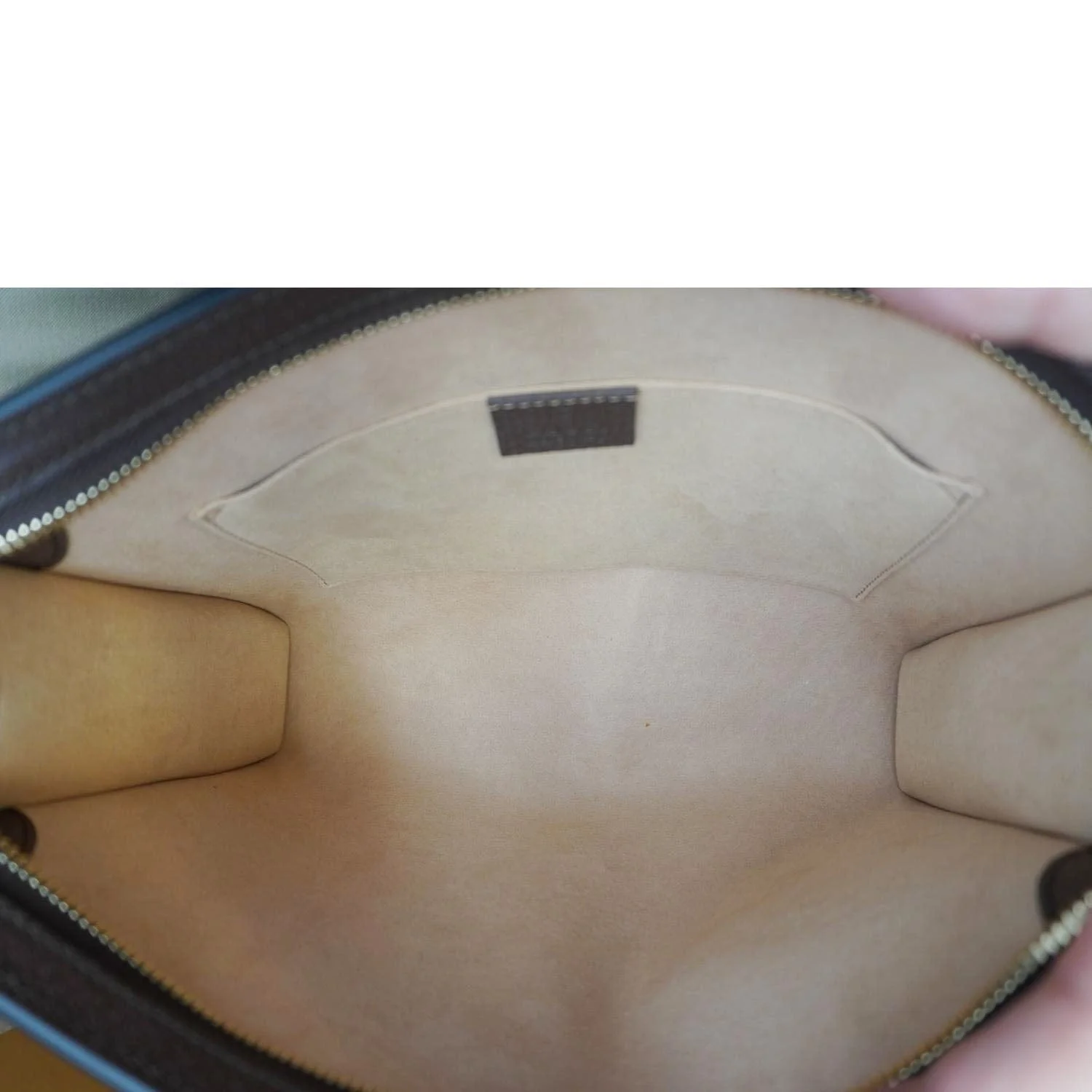 GUCCI Ophidia GG Supreme Canvas Zip Pouch Beige 625549 - Image 11