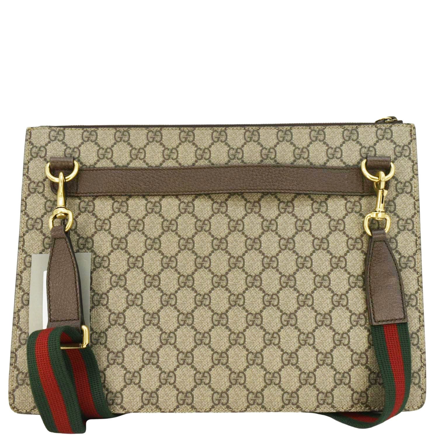 GUCCI Original Courrier Web GG Canvas Messenger Bag Beige 474083 - Image 5