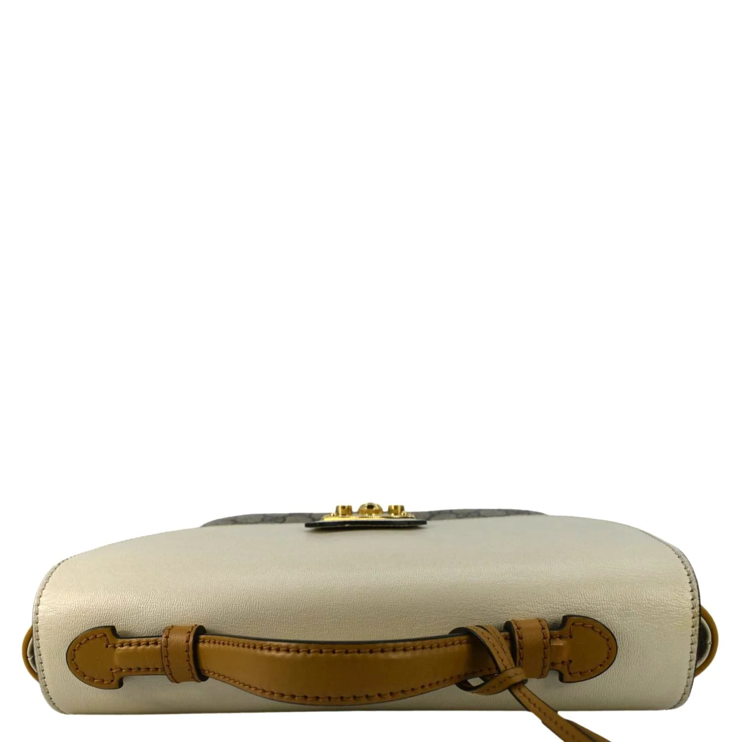 GUCCI Padlock Flap GG Canvas Shoulder Bag Beige 644527 - Image 6