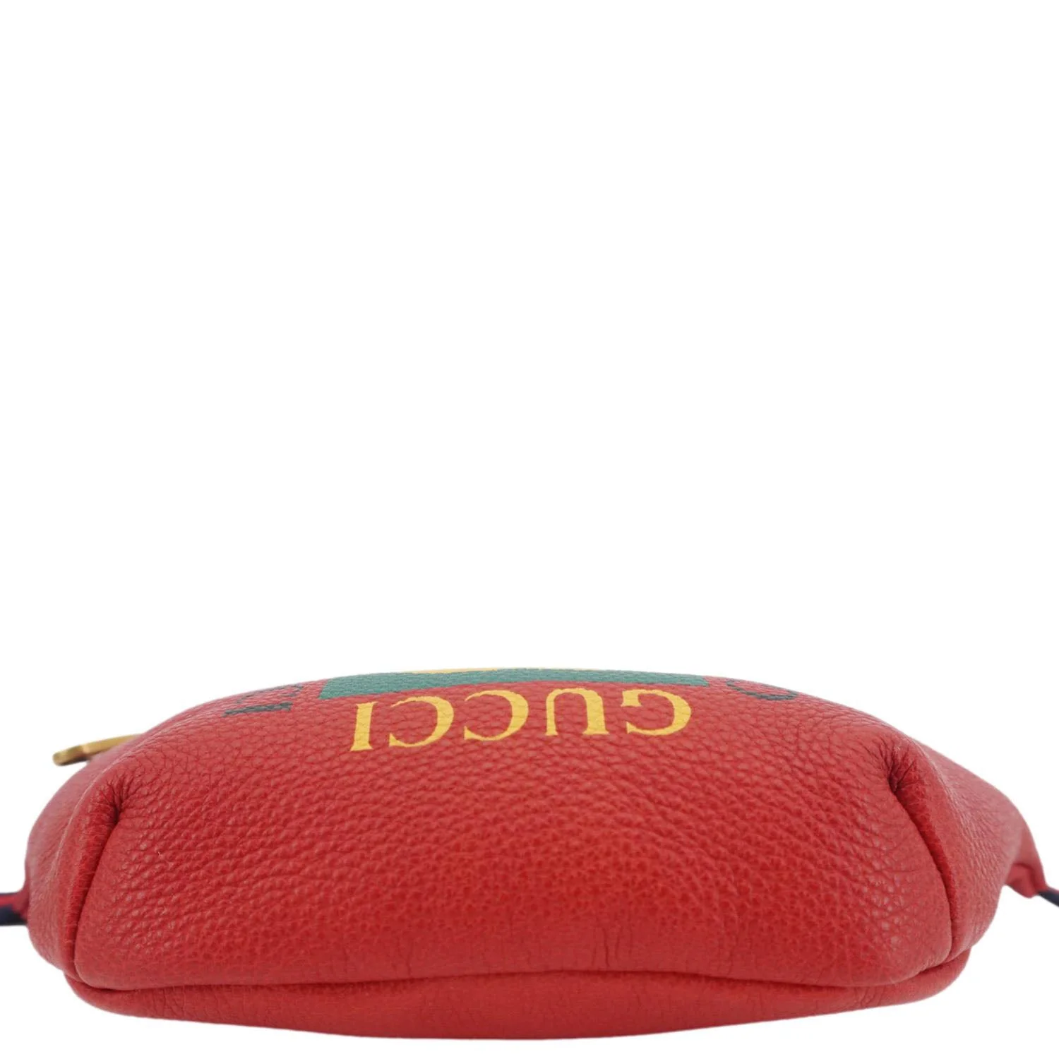 GUCCI Print Small Leather Belt Waist Bum Bag Red 527792 - Image 10
