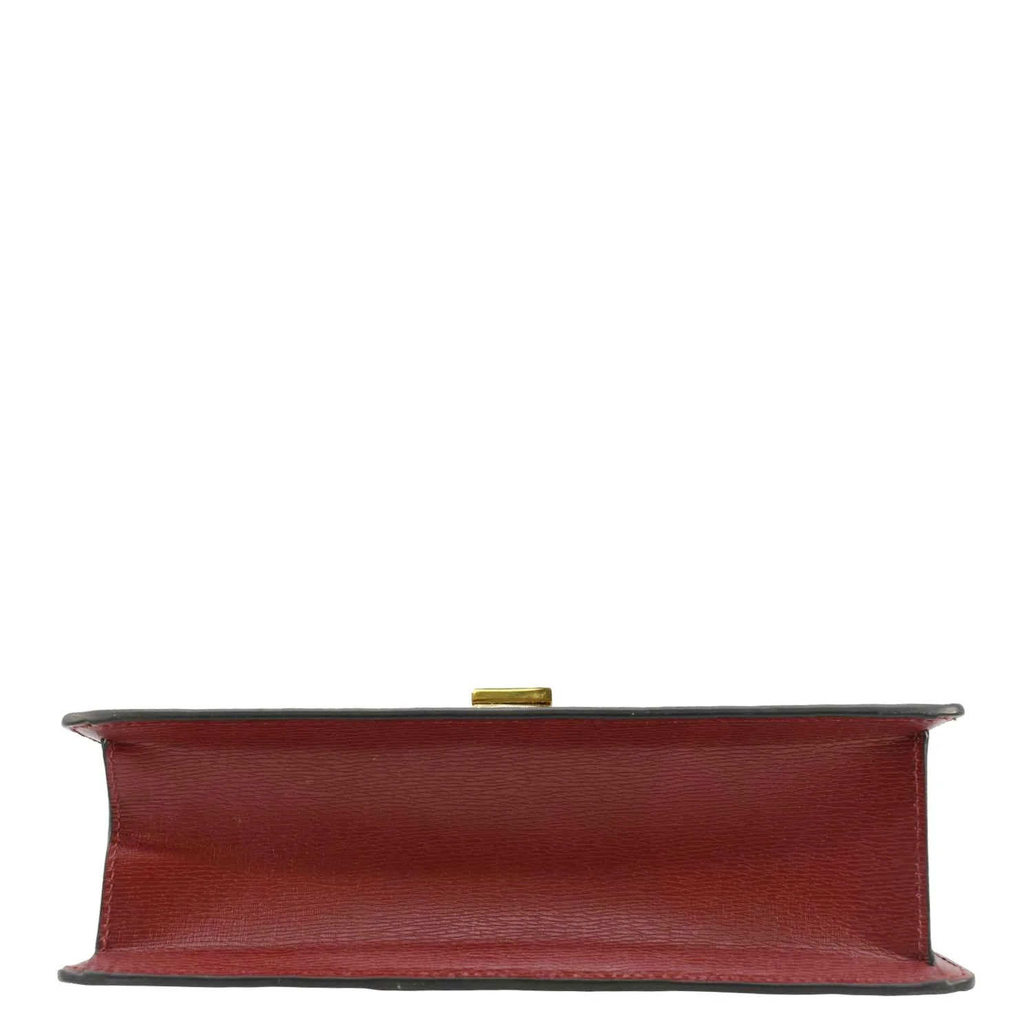 GUCCI Sylvie Small Printed Leather Satchel Bag Red 524405 - Image 10