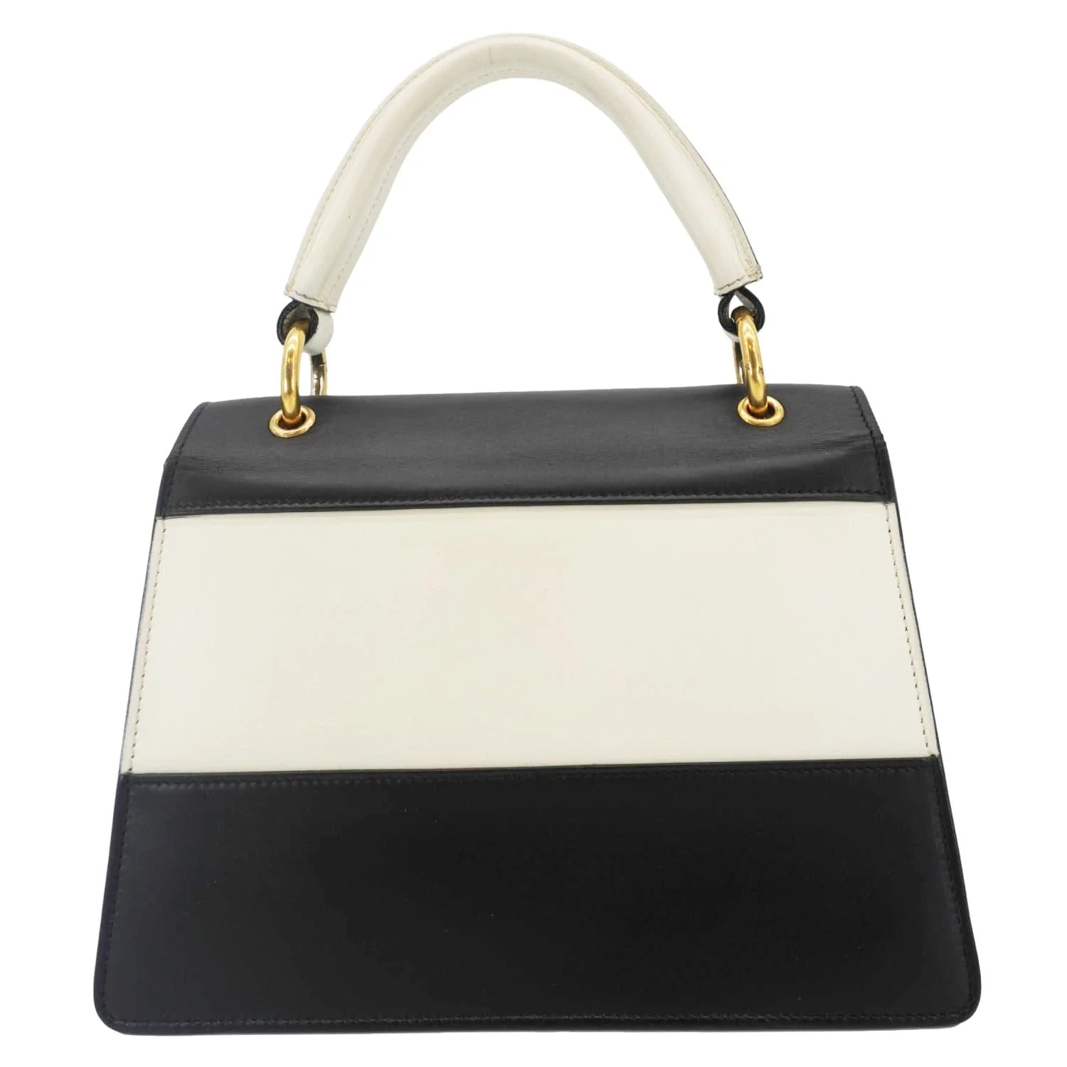 GUCCI Queen Margaret Bee Blind For Love Leather Shoulder Bag Black 476541 - Image 4