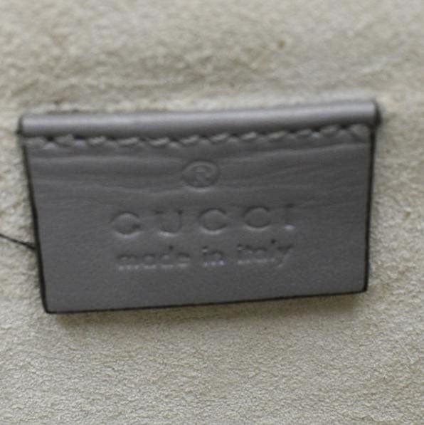 GUCCI Rajah Large Snakeskin Leather Tote Bag 537219 - Image 9