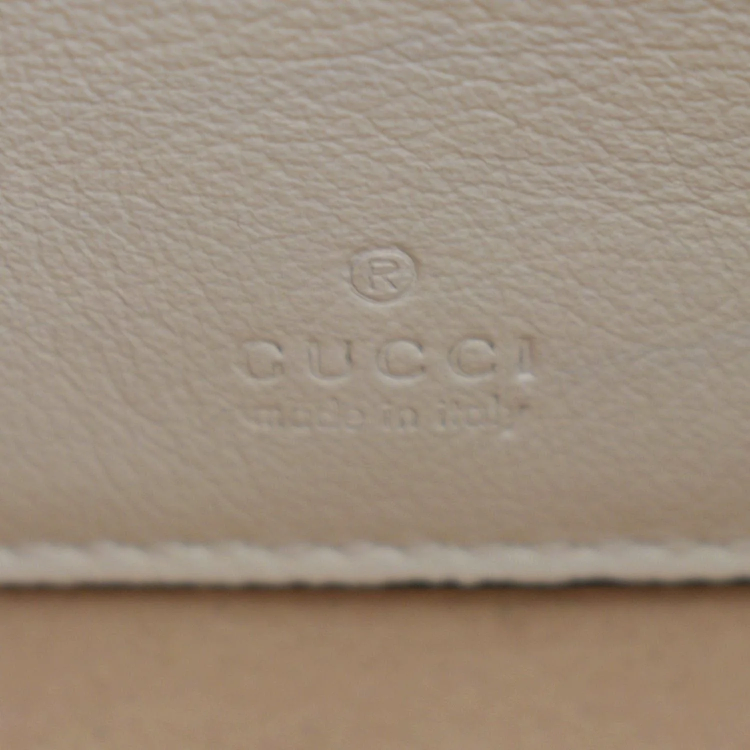 GUCCI Rajah Mini Leather Chain Shoulder Bag White 573797 - Image 11