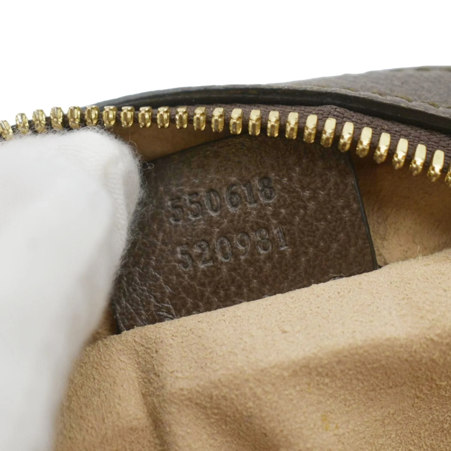 Ophidia Mini GG Round Supreme Monogram Web Crossbody Bag Beige 550618 - Image 13