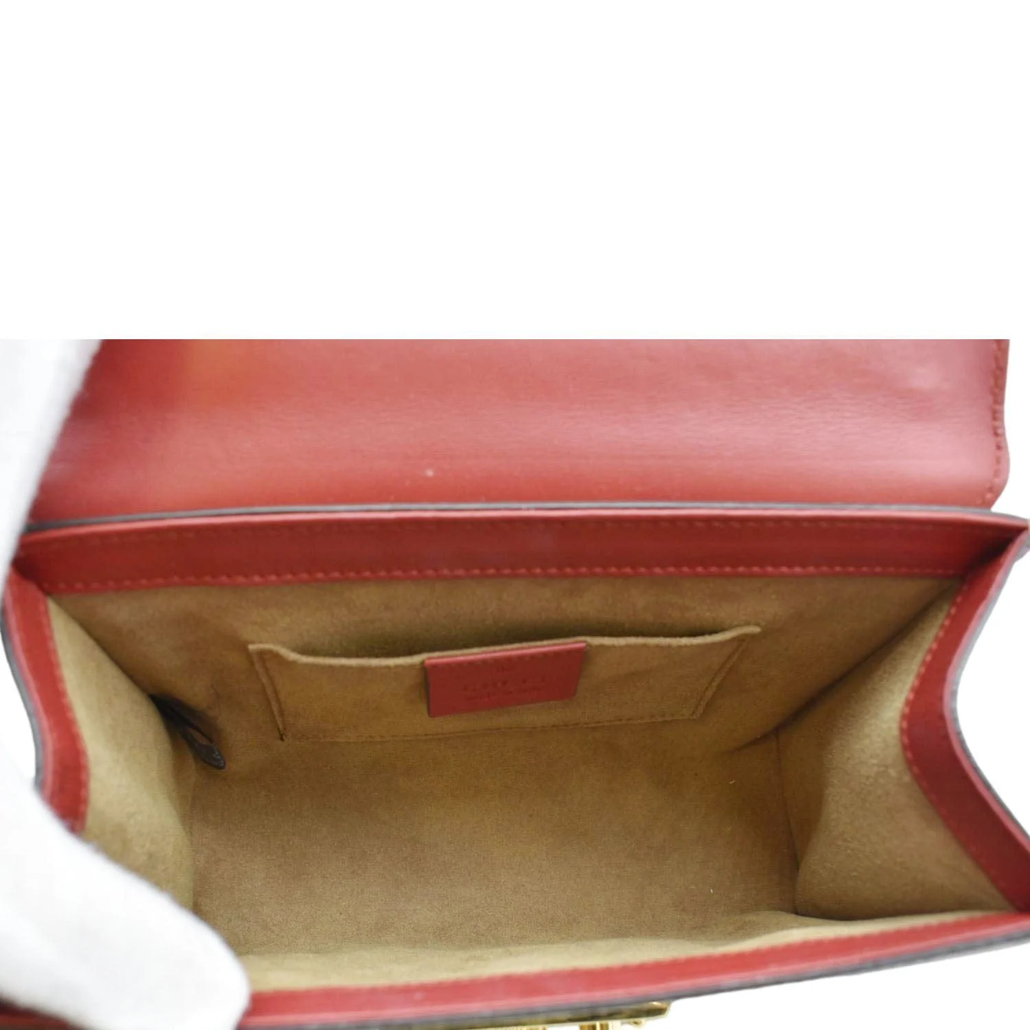 GUCCI Padlock Small GG Supreme Canvas Shoulder Bag Multicolor 409487 - Image 11