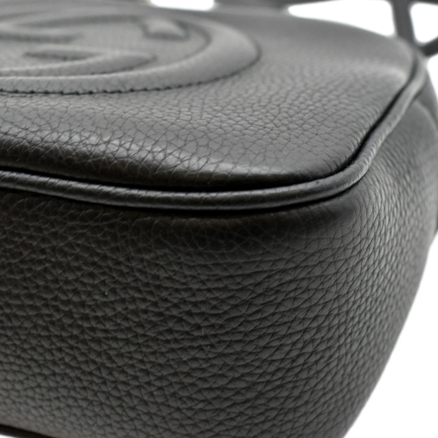 GUCCI Soho Disco Leather Crossbody Bag Black 308364 - Image 8