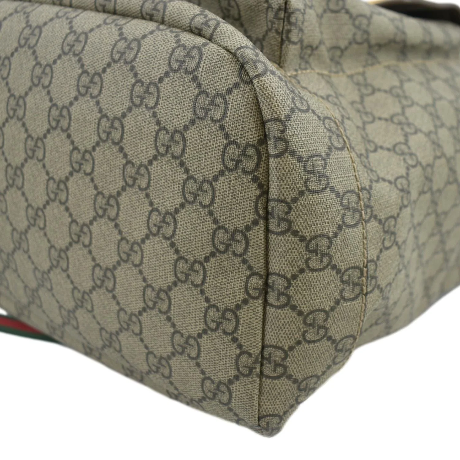 GUCCI Soft GG Supreme Canvas Backpack Bag Beige 473869 - Image 8