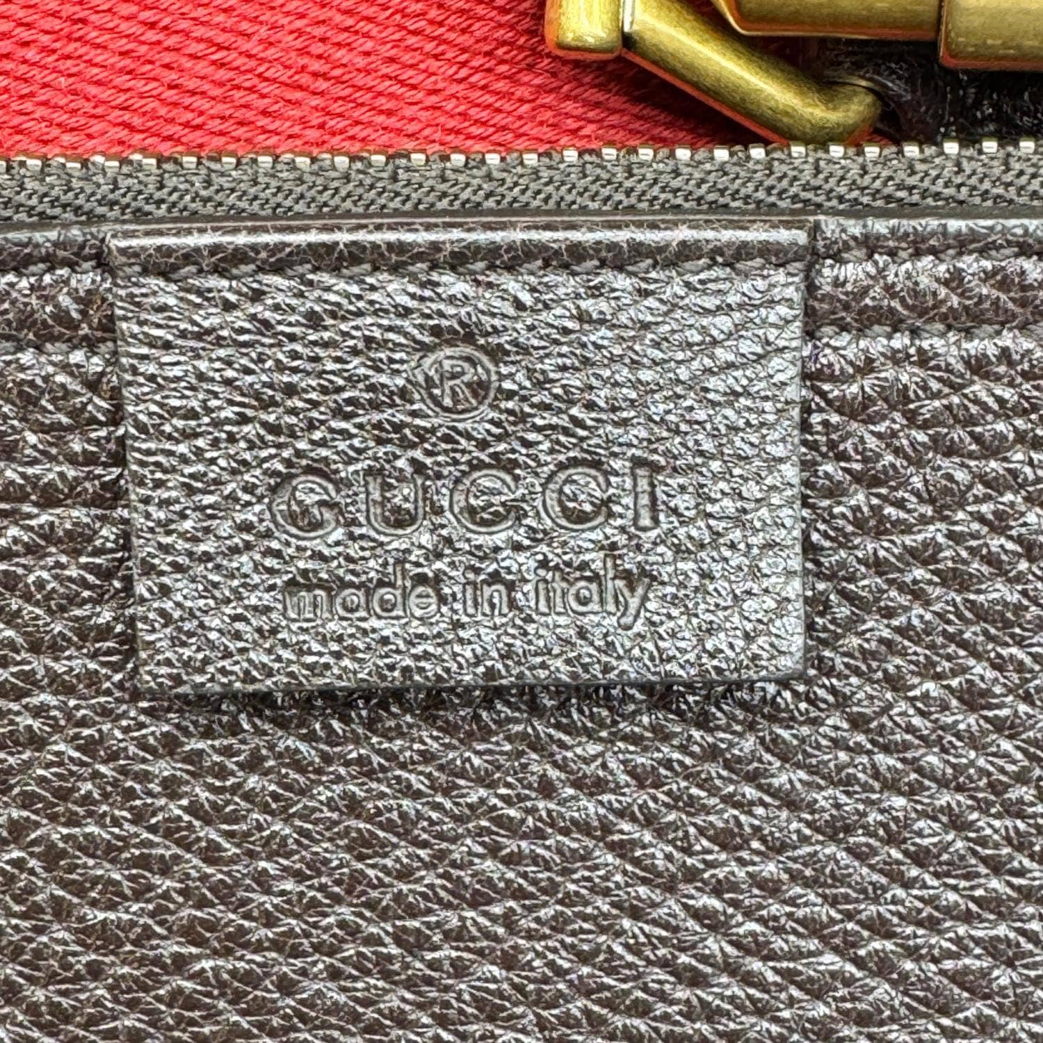 GUCCI Jackie Medium Web Soft Grain Leather Hobo Bag Brown 365458 - Image 11