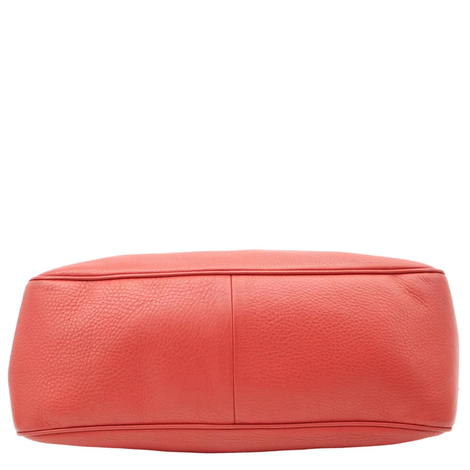 GUCCI Soho Leather Chain Zip Shoulder Bag Red 353126 - Image 8